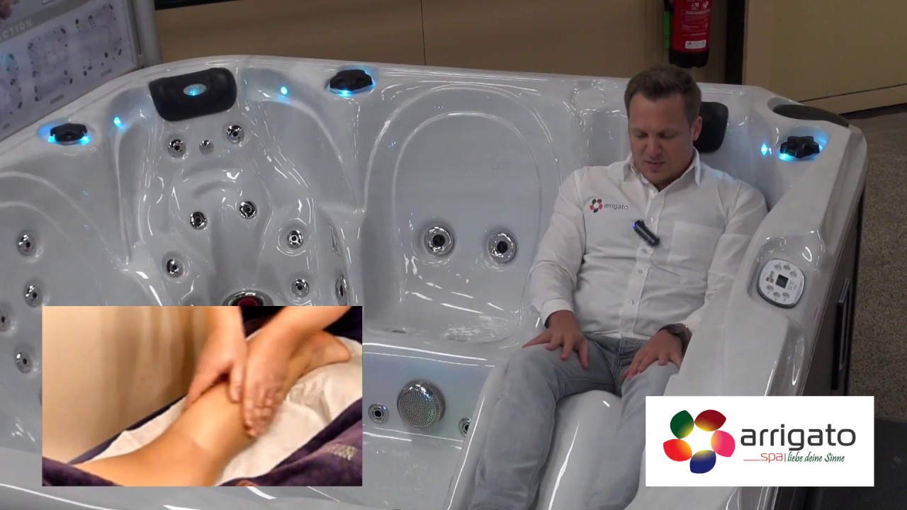 Whirlpool San Diego | 2 Liegeflächen |  3 Sitzplätze | 5 Personen