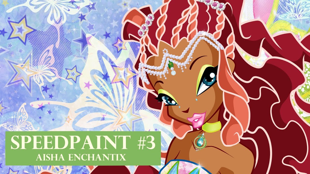 Speedpaint #3 - Winx Aisha Enchantix | AndromedaFairy