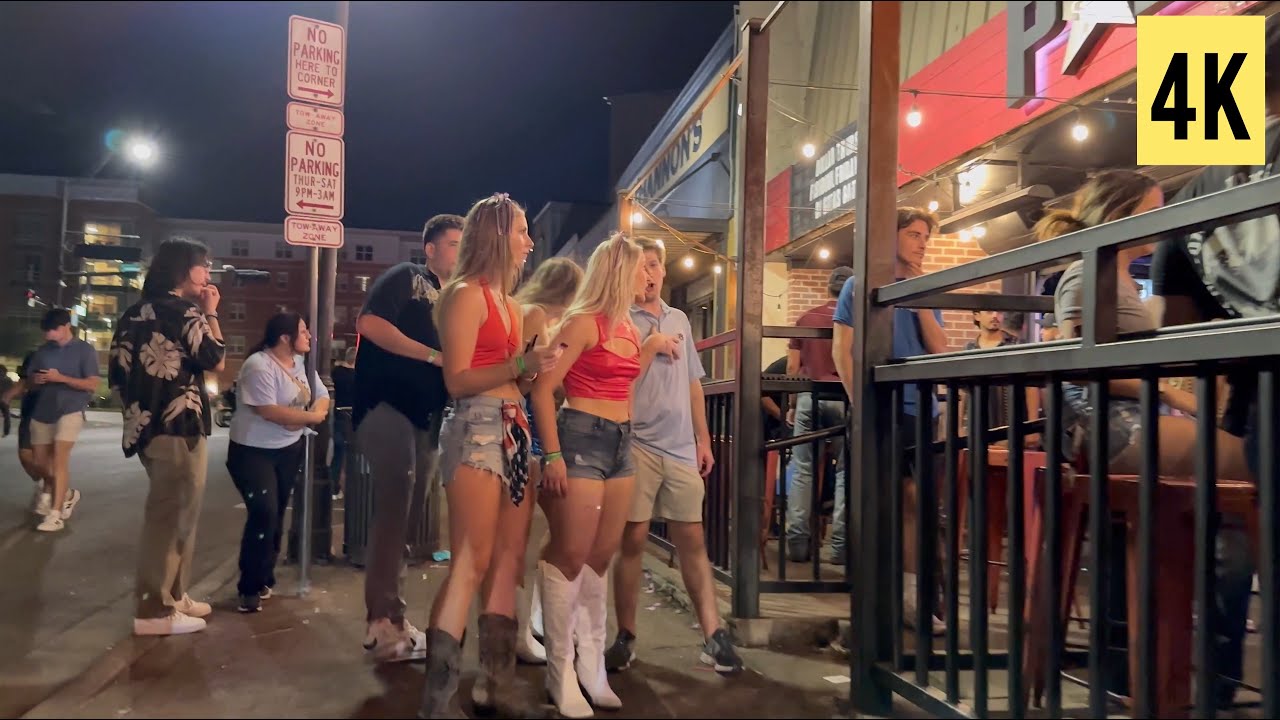 NIGHT Clubs & Bars - Texas | Walking Tour 4K 60fps