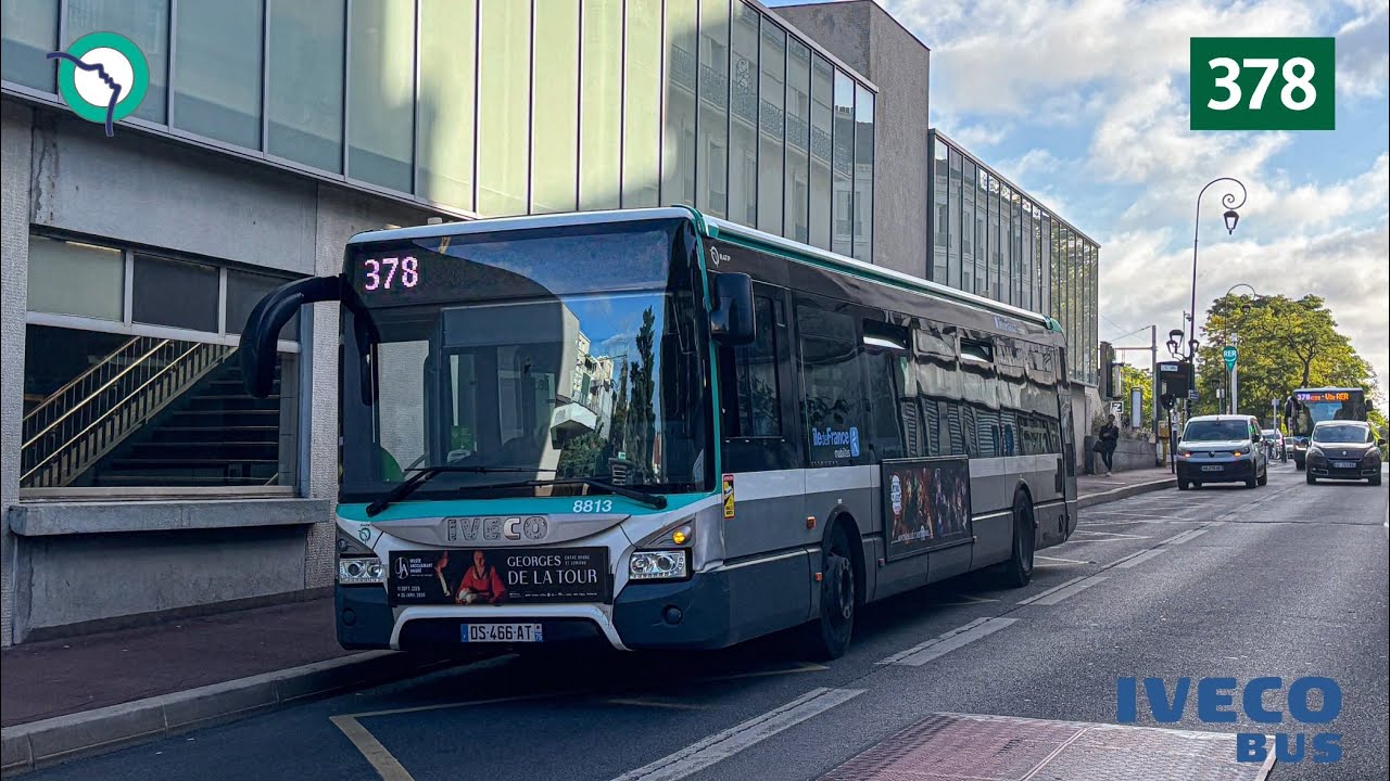 BUS 378 - IVECOBUS URBANWAY 12 DIESEL - 8813 - KICKDOWN 🚀💯