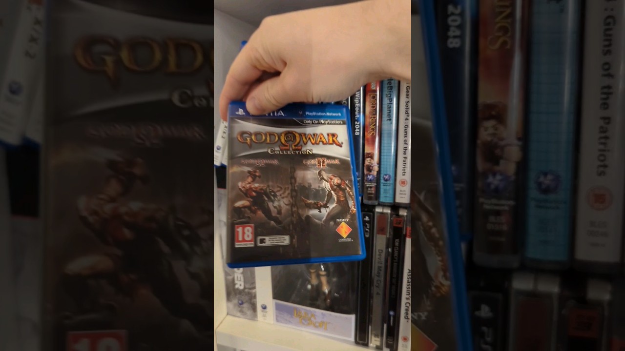 God of War Collection playstation vita #godofwar #psvita #playstation #kratos #slipknot