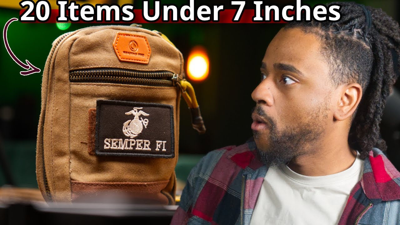 You NEED This Urban EDC Pouch - Organize Your Entire Day Under 7 Inches