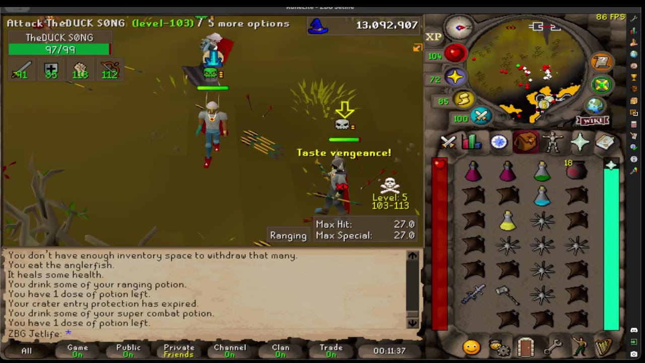 Max Med Level PKING BH/PVP WORLDS
