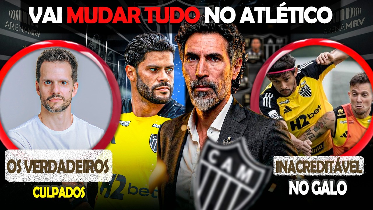 ⚠️ ISSO É INACREDITÁVEL NO ATLÉTICO 😮 VAI MUDAR TUDO NO GALO 🔥 OS VERDADEIROS CULPADOS | #galo