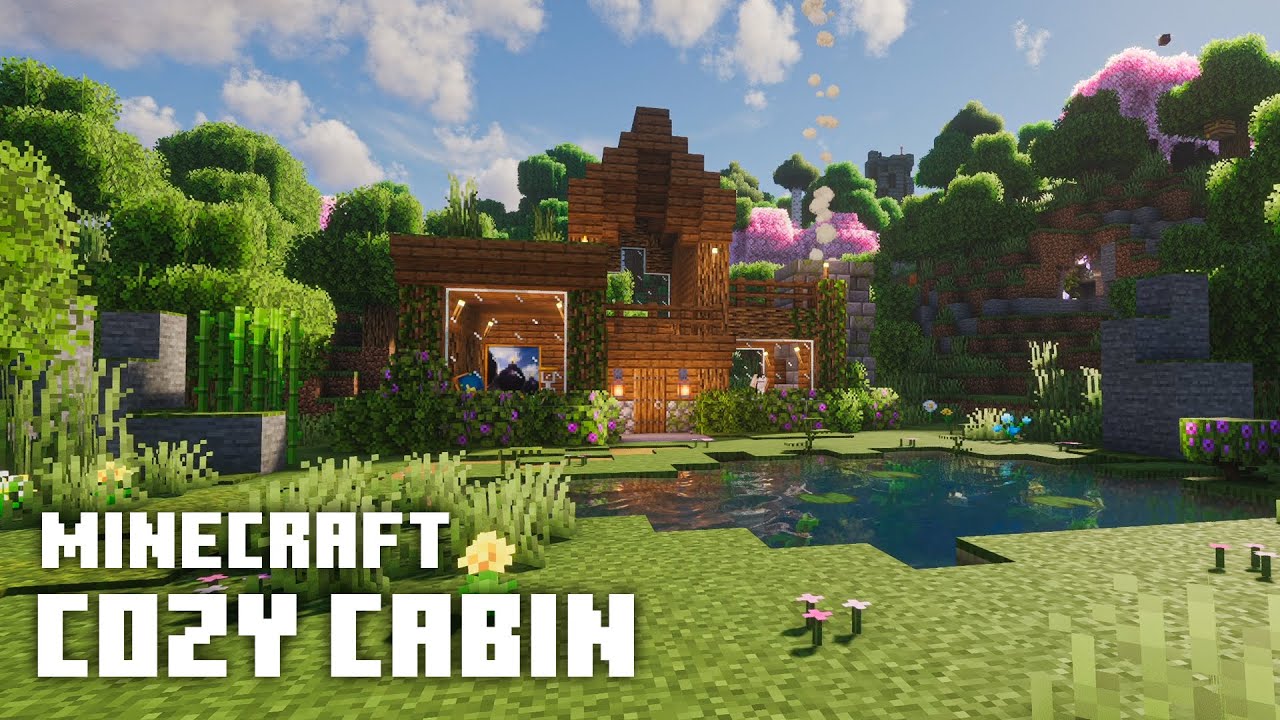 Minecraft | Cozy Cabin - Music For Studying / Relaxing