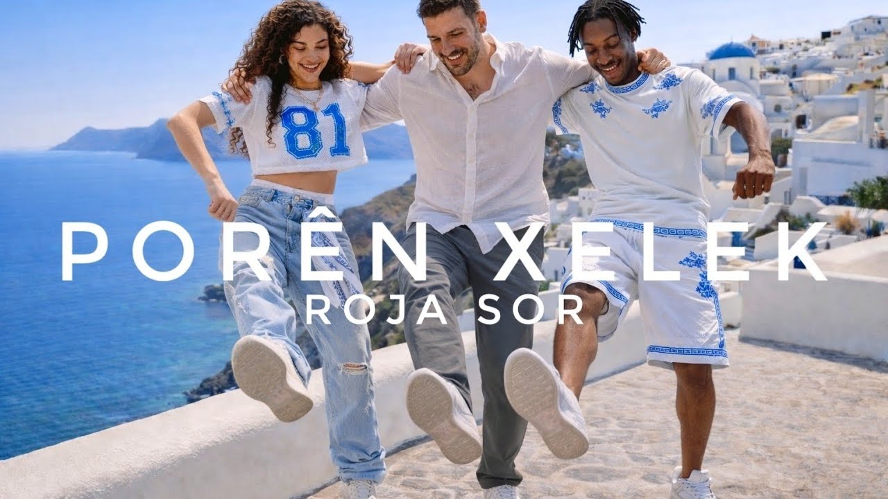 Roja Sor &ndash; Por&ecirc;n Xelek 🔥 Kurdish Pop x English Rap | Dance Hit