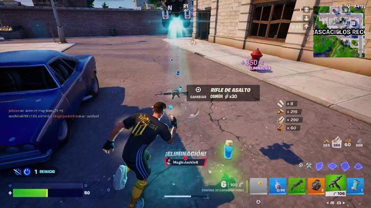 Fortnite recarga