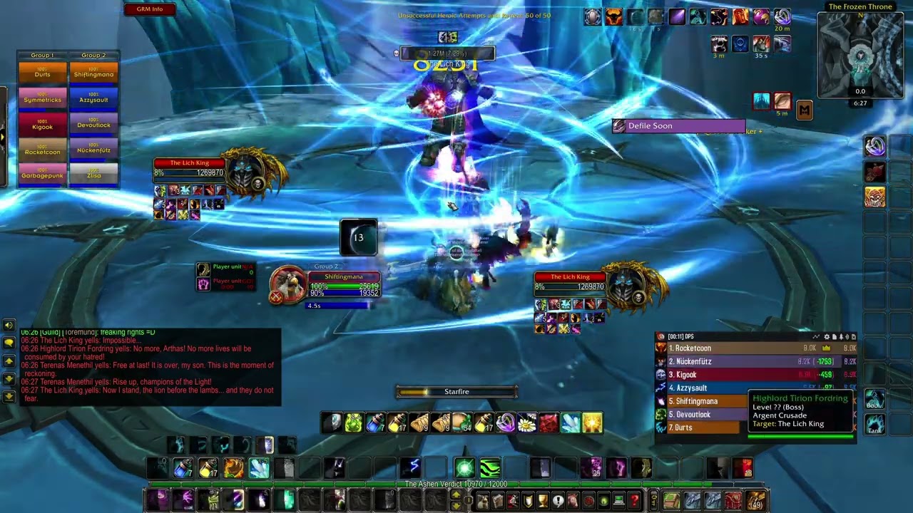 World of Warcraft Lich King Kill by 
