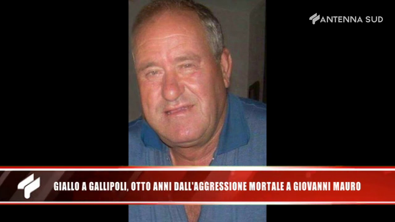 19 settembre 2020 - Giallo a Gallipoli, otto anni dall'aggressione mortale a Giovanni Mauro