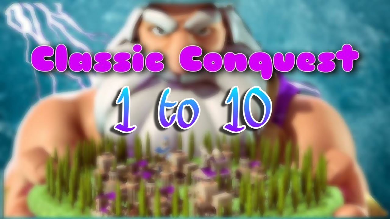 Gods Of Olympus Rounds 1 to 10 | Classic Conquest Challenge