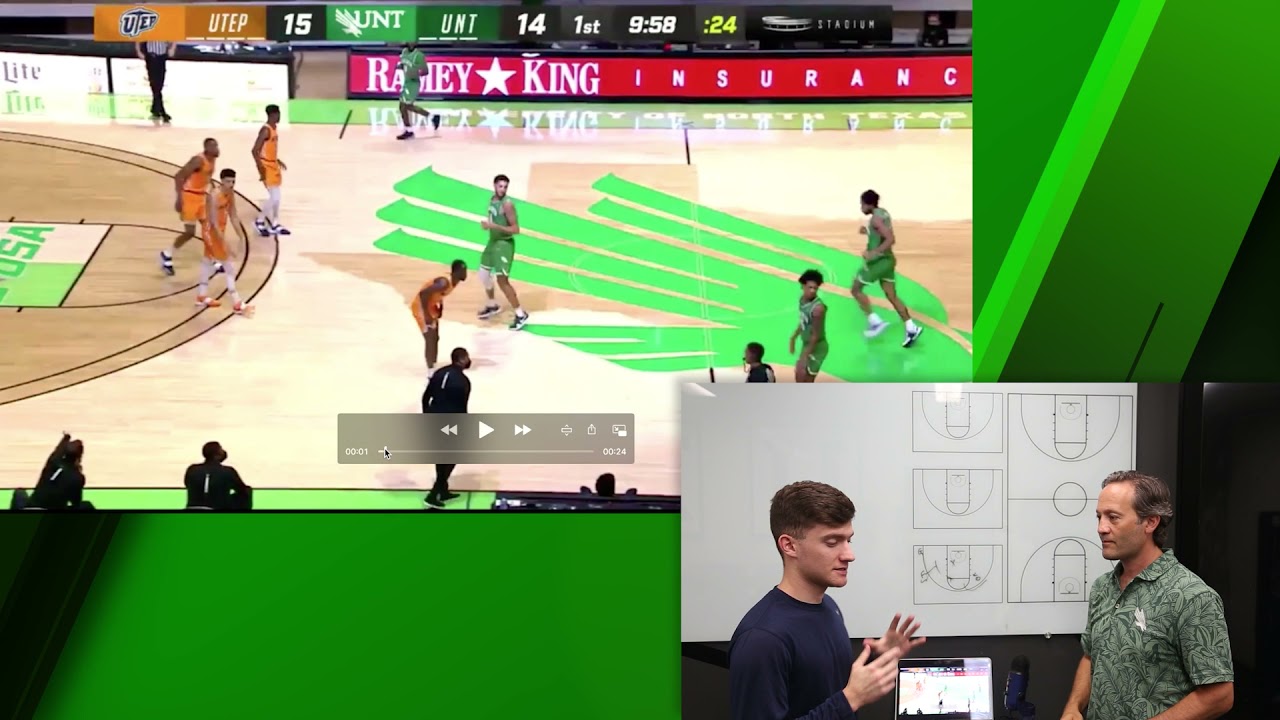 Film Session with UNT head coach Grant McCasland after 20-21 season