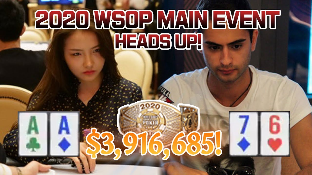 2020 WSOP Main Event - Heads up game for $3,916,685!