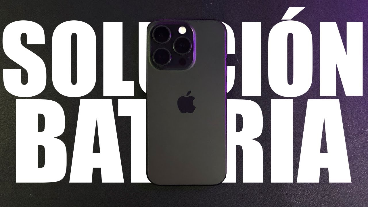 iPhone se DESCARGA MUY RÁPIDO acá está la SOLUCIÓN
