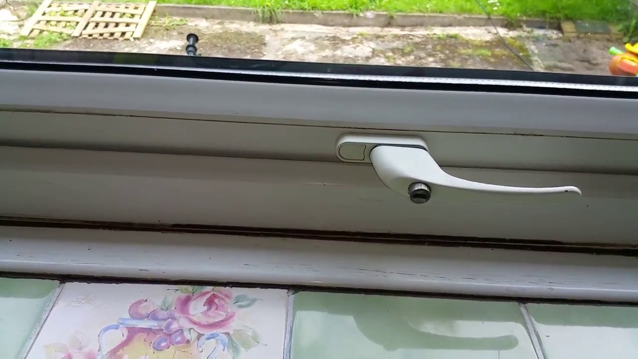 Double Glazed Window Adjustment.