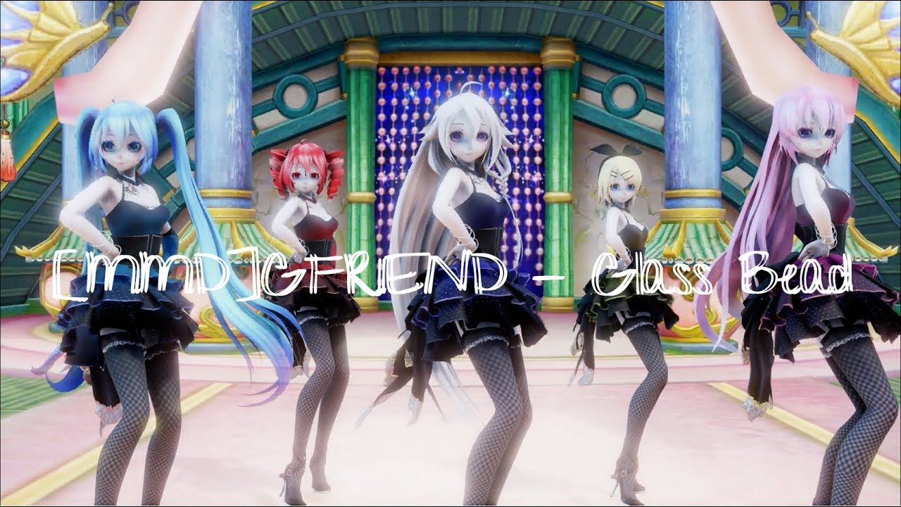 【MMD】GFRIEND - Glass Bead (Motion + DL)