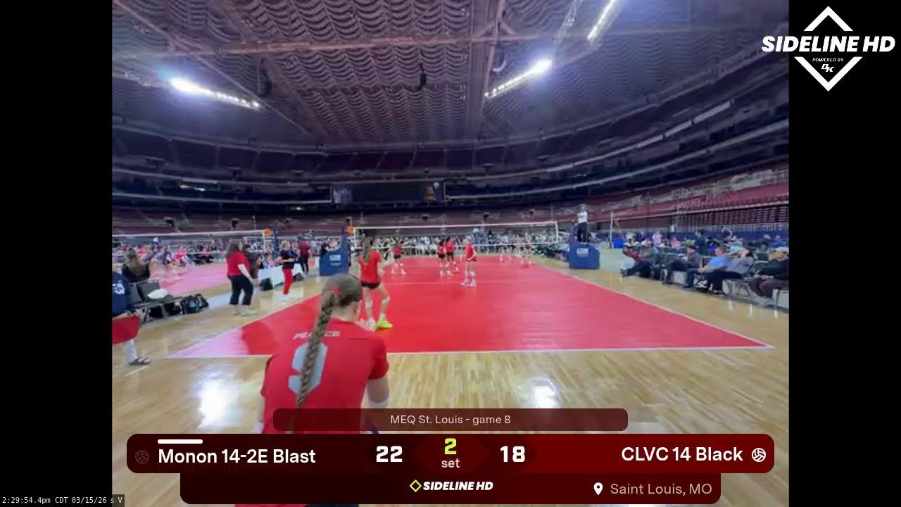 CLVC 14 Black vs. Monon 14-2E Blast (2026.03.15)