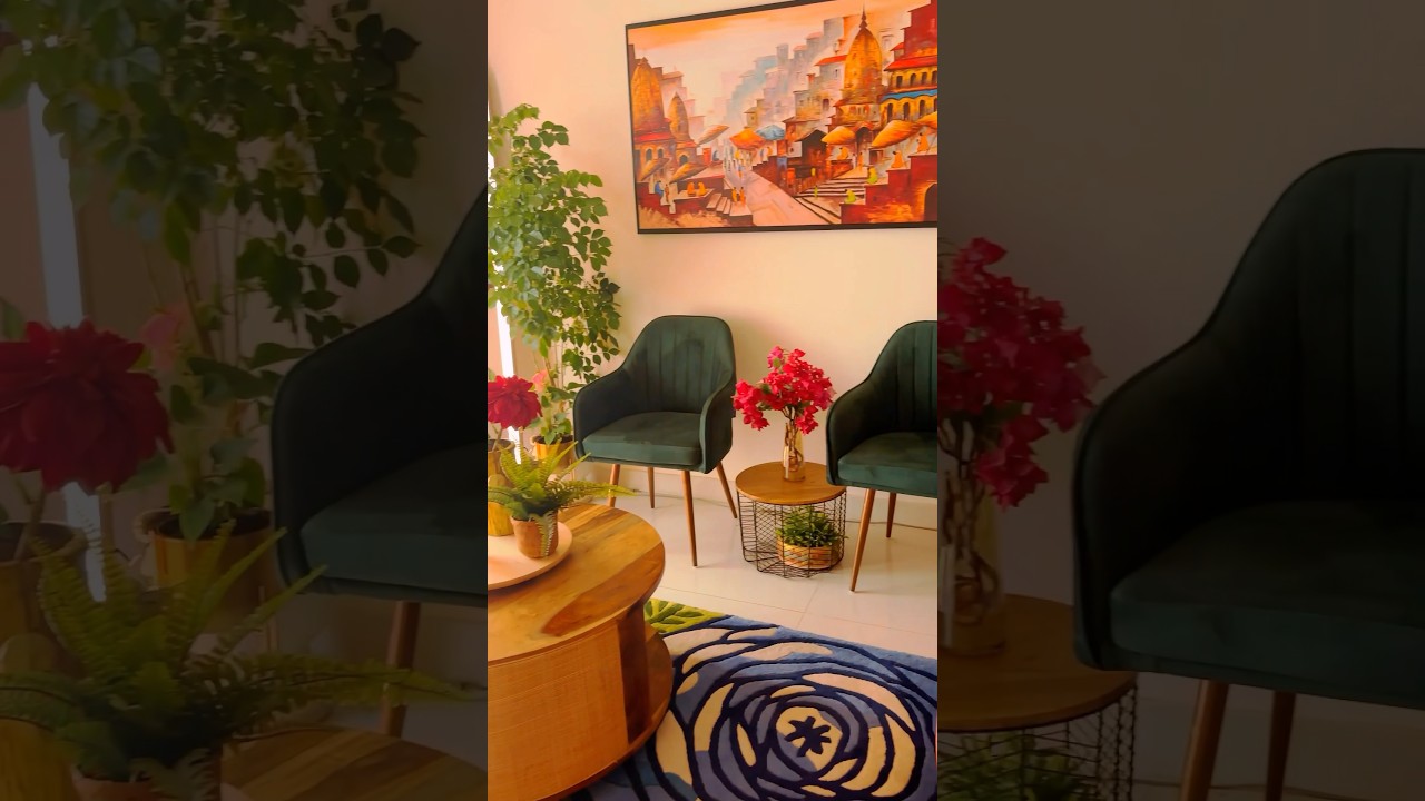 *Aesthetic* Home Decorating Ideas For Living Room #meesho #meeshohaul  #homedecor#shorts #stylish