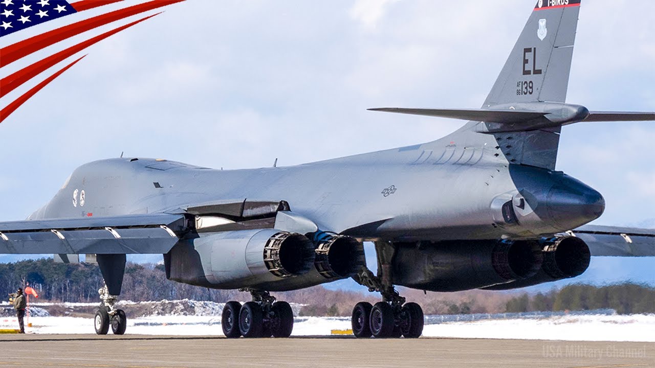 Rapid Refuel: B-1B Lancers Hot Pit Ops in Japan After Nonstop Flight from Guam