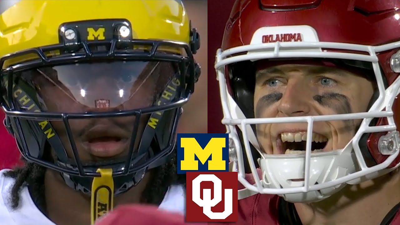 #15 Michigan vs #18 Oklahoma College Football Highlights Full Game 2025