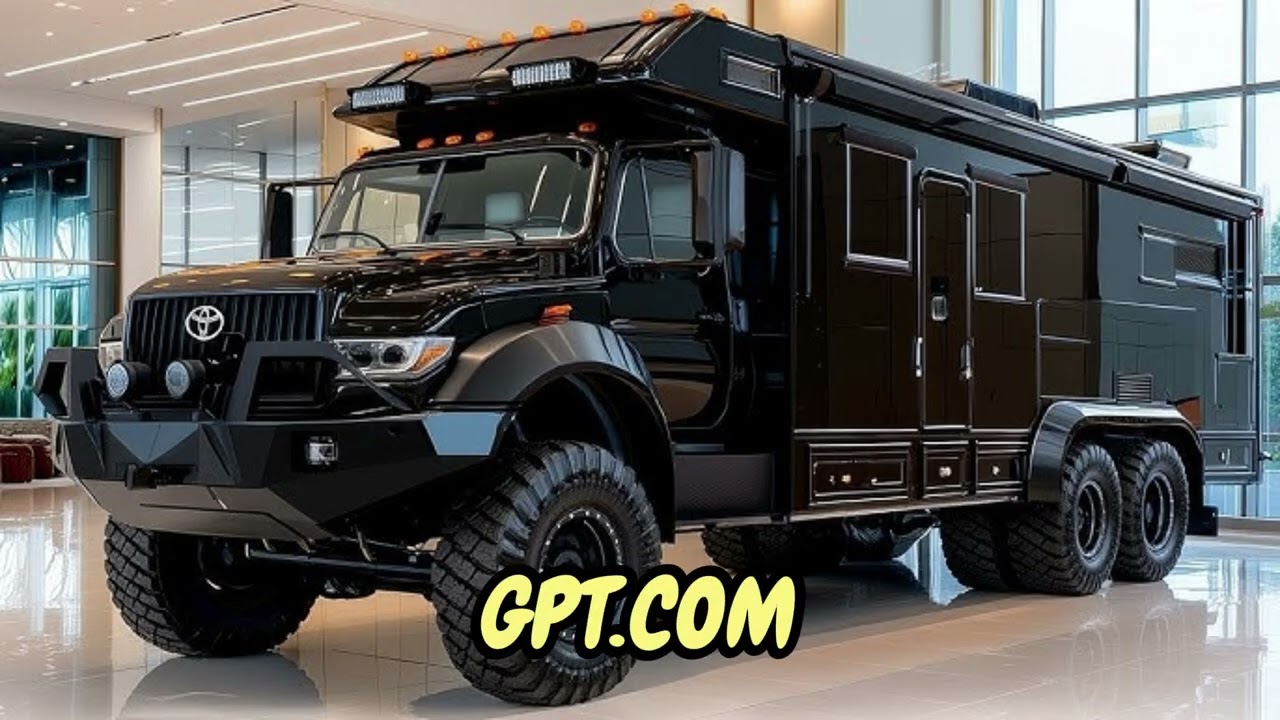 INSANE 2026 Toyota Sprinter 6x6 Armored Camper – The Most Extreme Off-Road Beast EVER!