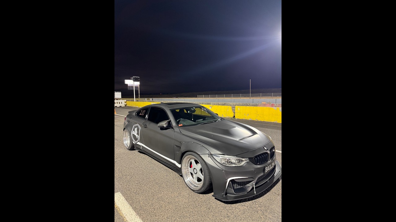 BMW M4 F82 Drag Racing 500kw Ford FG - Fast Fridays @ Calder Park