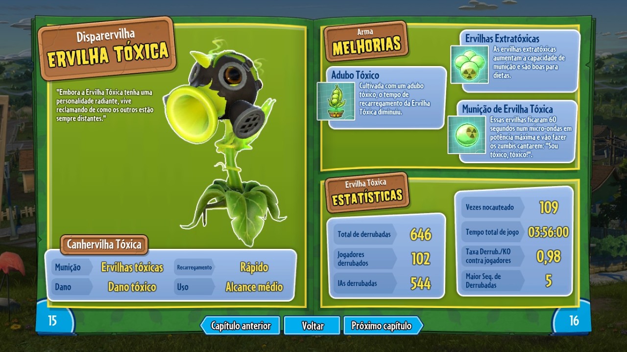 Plants vs Zombies Garden Warfare no PC - Ervilha Tóxica