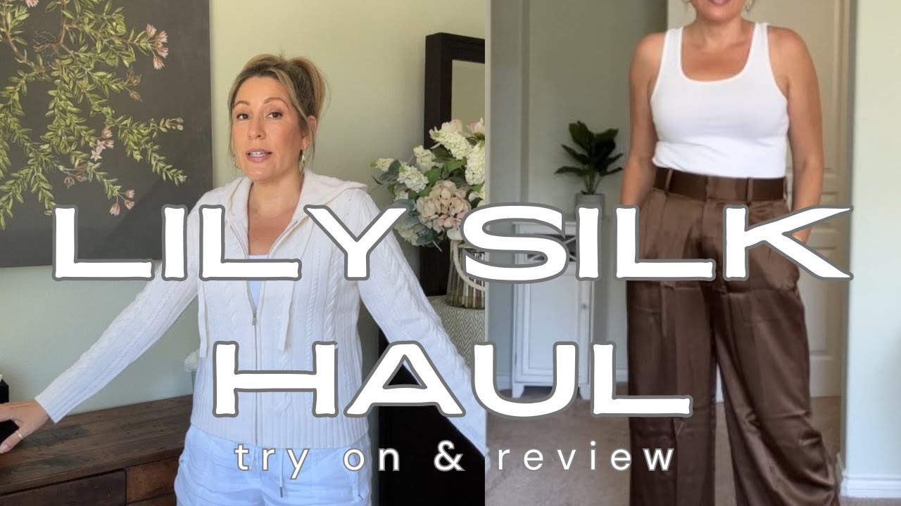 LILY SILK, WORTH THE HYPE? 🍂  NOT SPONSORED 🌻FASHION  OVER 40 | BEST Lily Silk Review for FALL🍁
