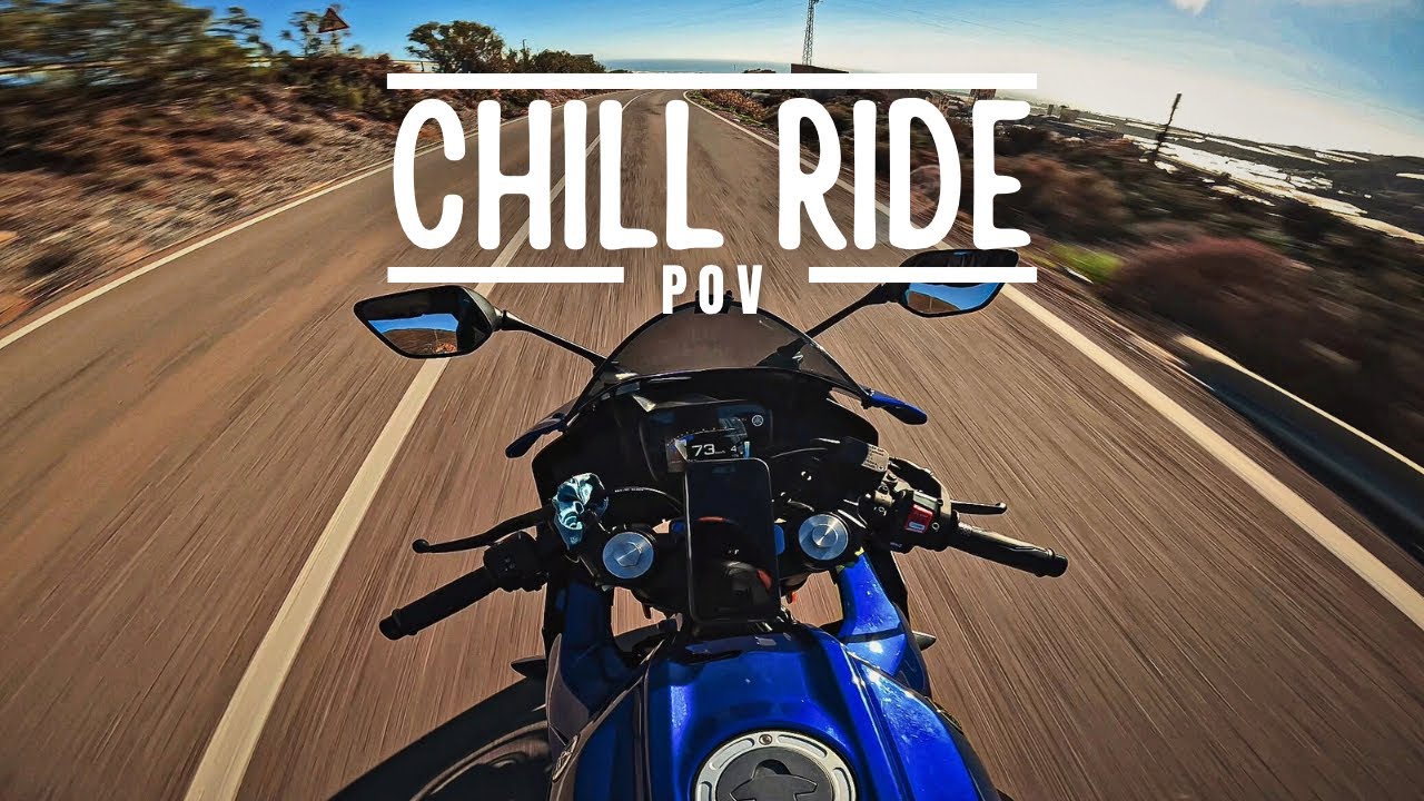 POV chill ride to class Yamaha YZF-R125
