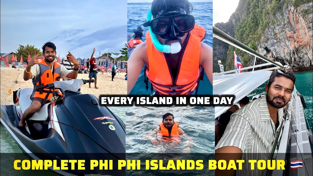 Every Phi Phi Island in One Day | Complete Phi Phi Islands Boat Tour | Phuket Travel Guide 2026 🇹🇭