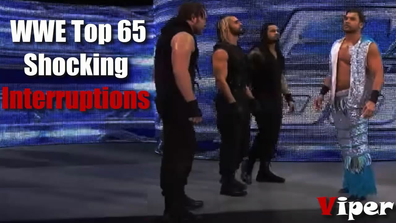 WWE Top 65 Shocking Interruptions of all Time