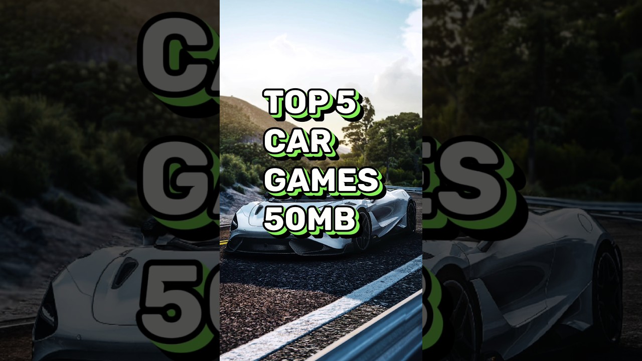 Top 5 car games under 50mb for android #shorts #gta5