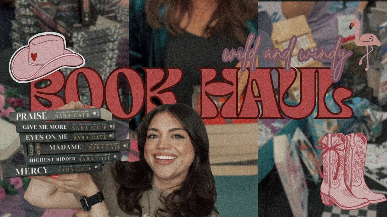 Wild and Windy Book Haul + Vlog
