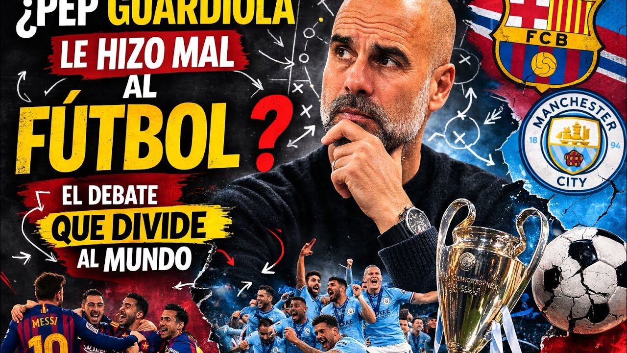¿Pep Guardiola le hizo mal al fútbol? El debate que nadie quiere tener