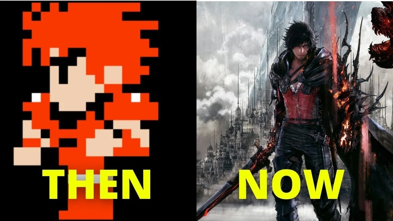 Evolution of Final Fantasy Games (Main Series)
