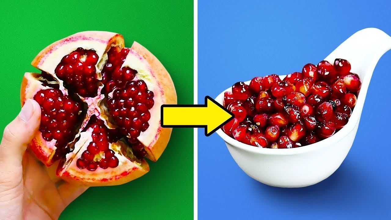 30 TRUCOS PARA PELAR Y CORTAR FRUTAS