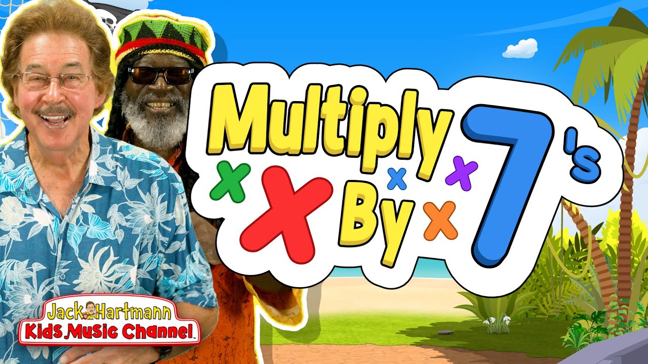Multiply by 7's! | Multiply By Music | Jack Hartmann