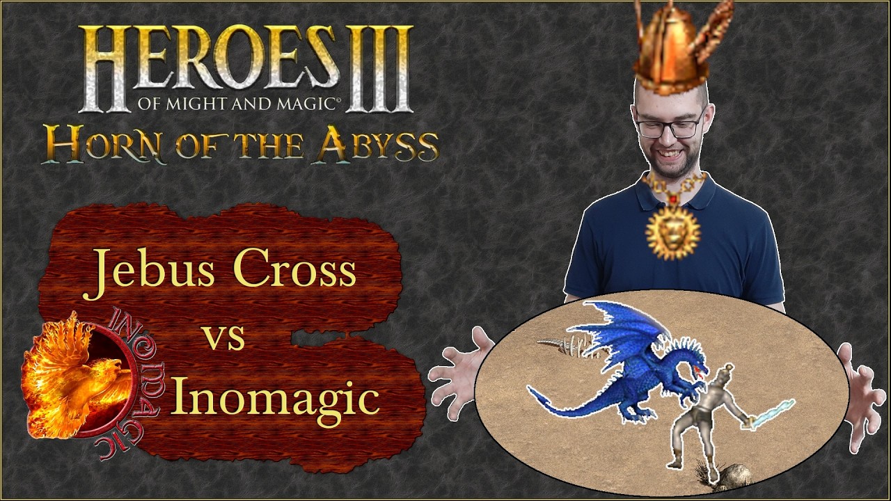 Heroes 3 HotA: vs Inomagic, Jebus Cross
