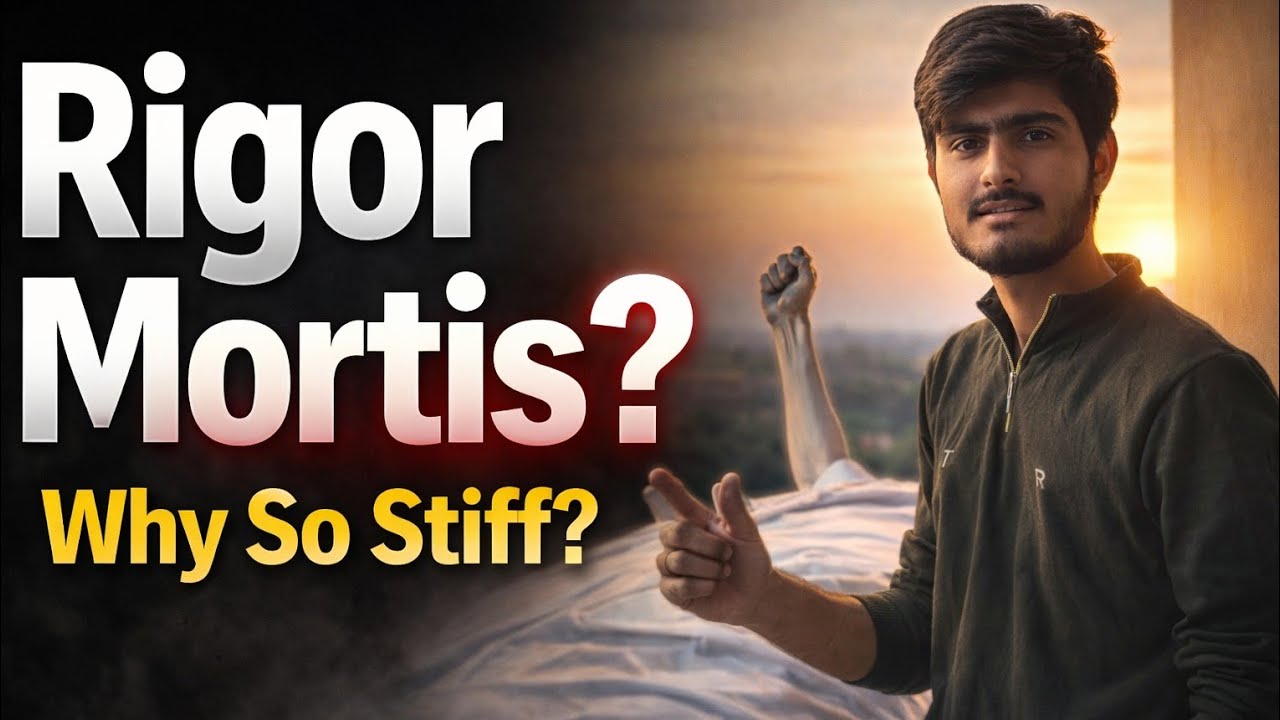 Why does the body get stiffed after death - Rigor mortis मौत के बाद शरीर अकड़ क्यों जाता है?