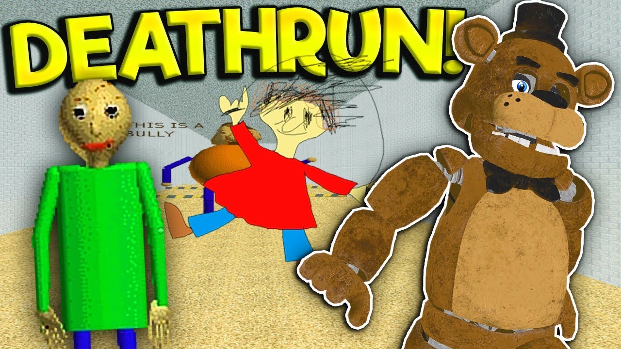 We Finally Played a Baldi's Basics Deathrun in Gmod! - Garry's Mod Multiplayer