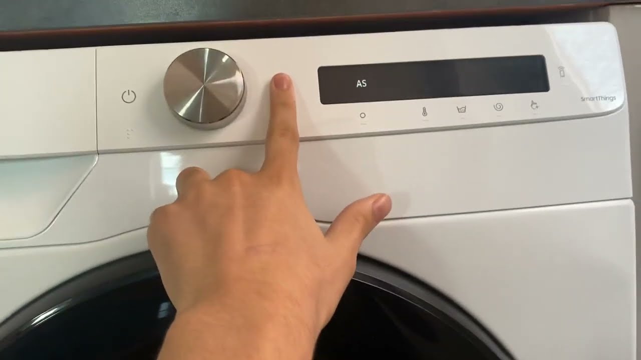 Samsung WW90T534DAW - Service Mode Demonstration (Automatic and Manual)