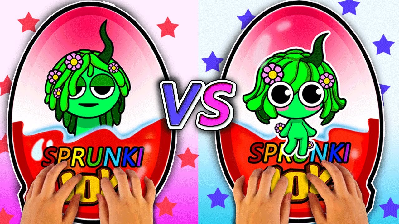 [paperdiy] Sprunki game book 스프런키 sticker book