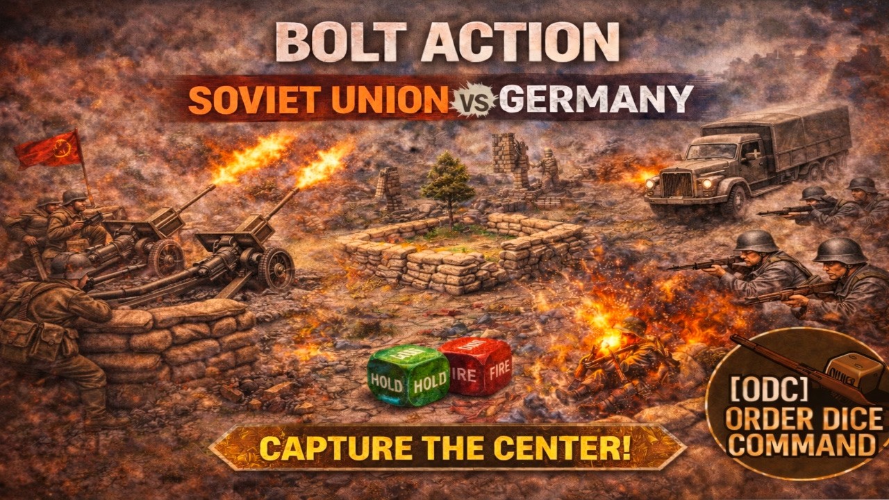 Top Secret: Germany vs USSR (Mid-War) 1000pts | Fast Maneuver & Escape with the Documents [ODC]