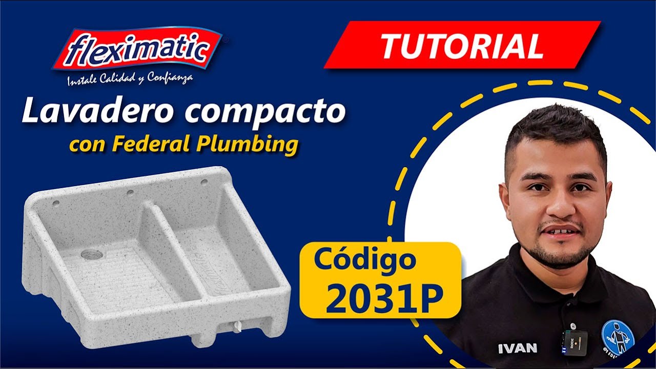 Instala el NUEVO Lavadero Compacto Acabado Poligranito Fleximatic