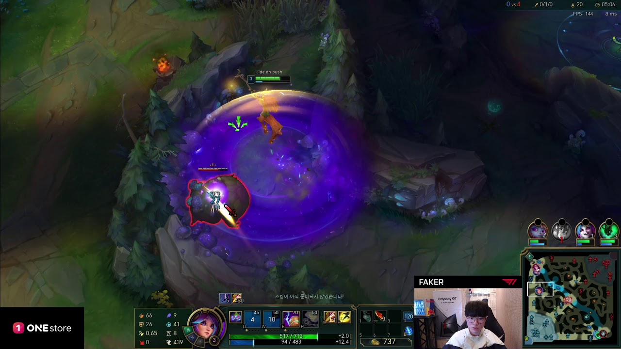 Faker LIlia   VS Talya |JUN| Grand master|KR [Full Gameplay]