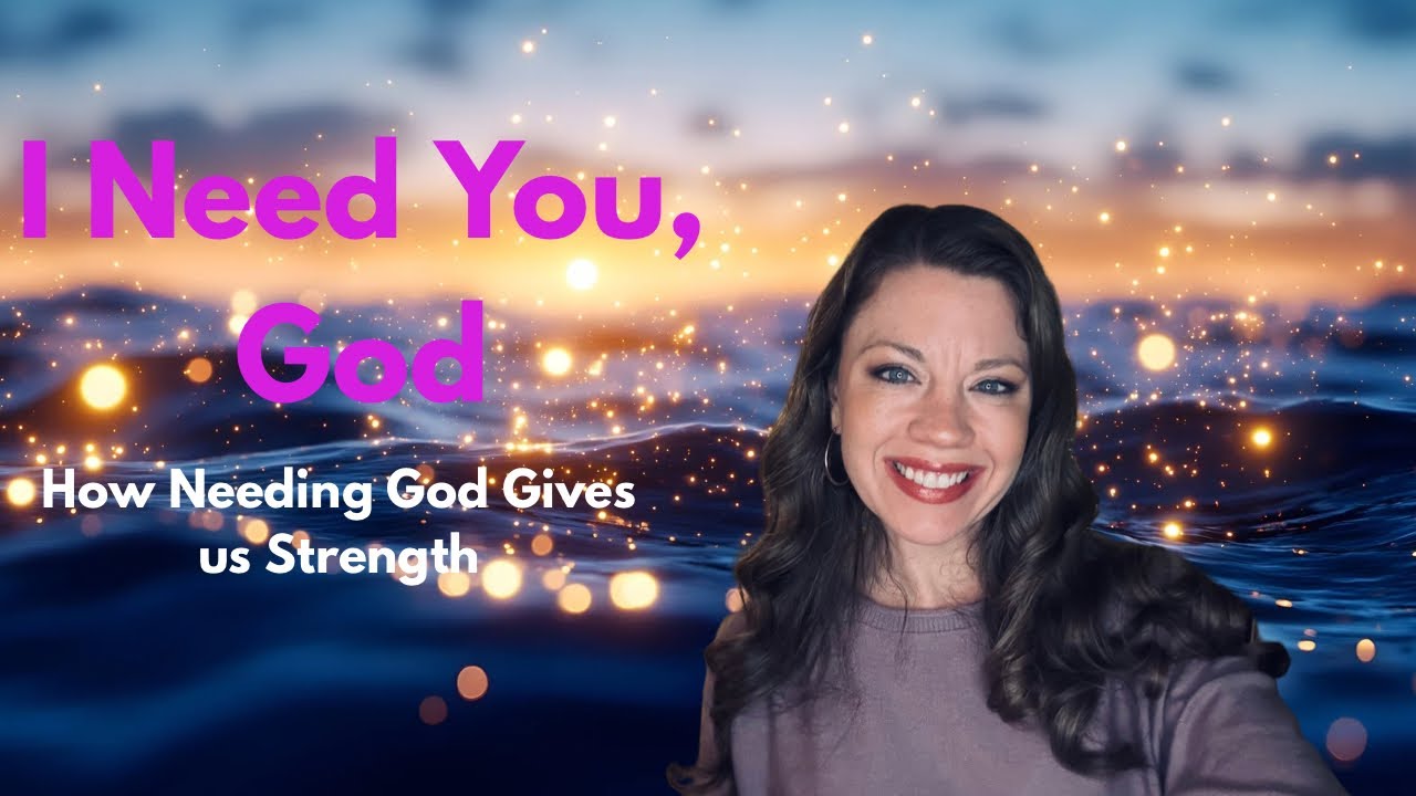 How our NEED for God Propels us Forward 💨🎉🙌
