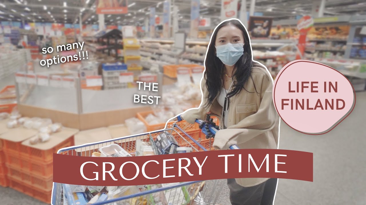 Grocery Shopping In Finland | Camille Co