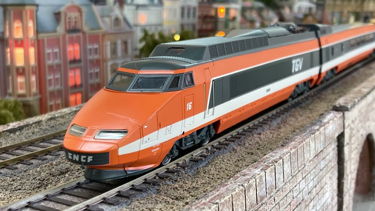 TGV Sud-Est World-Record SNCF Jouef 2412 SpurHO エルマートレイン　ElmerTrain　HOゲージ製品紹介