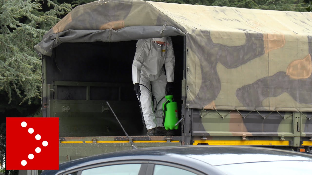 Bergamo, nuovo trasferimento di altri 50 feretri ad opera dei militari