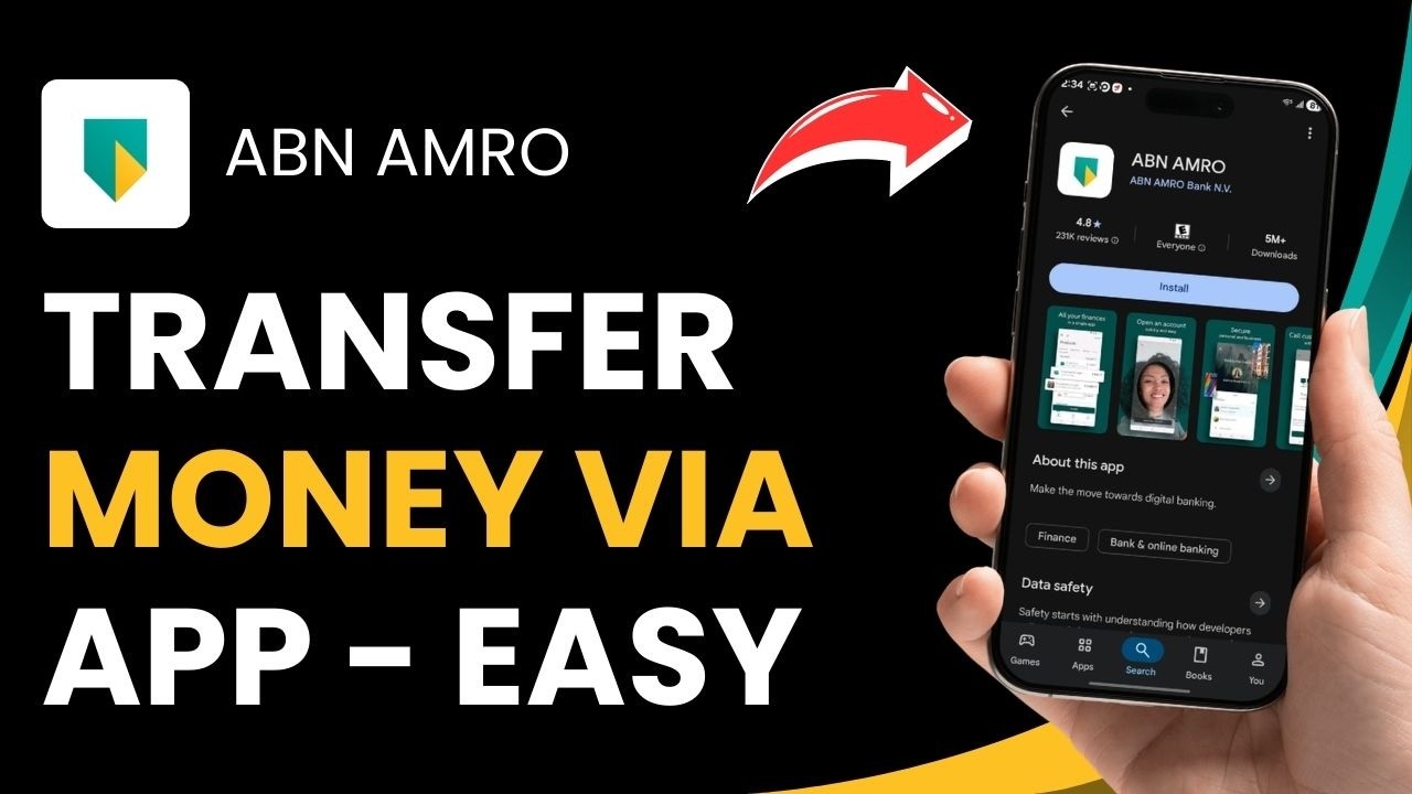 How to Transfer Money Using ABN AMRO App