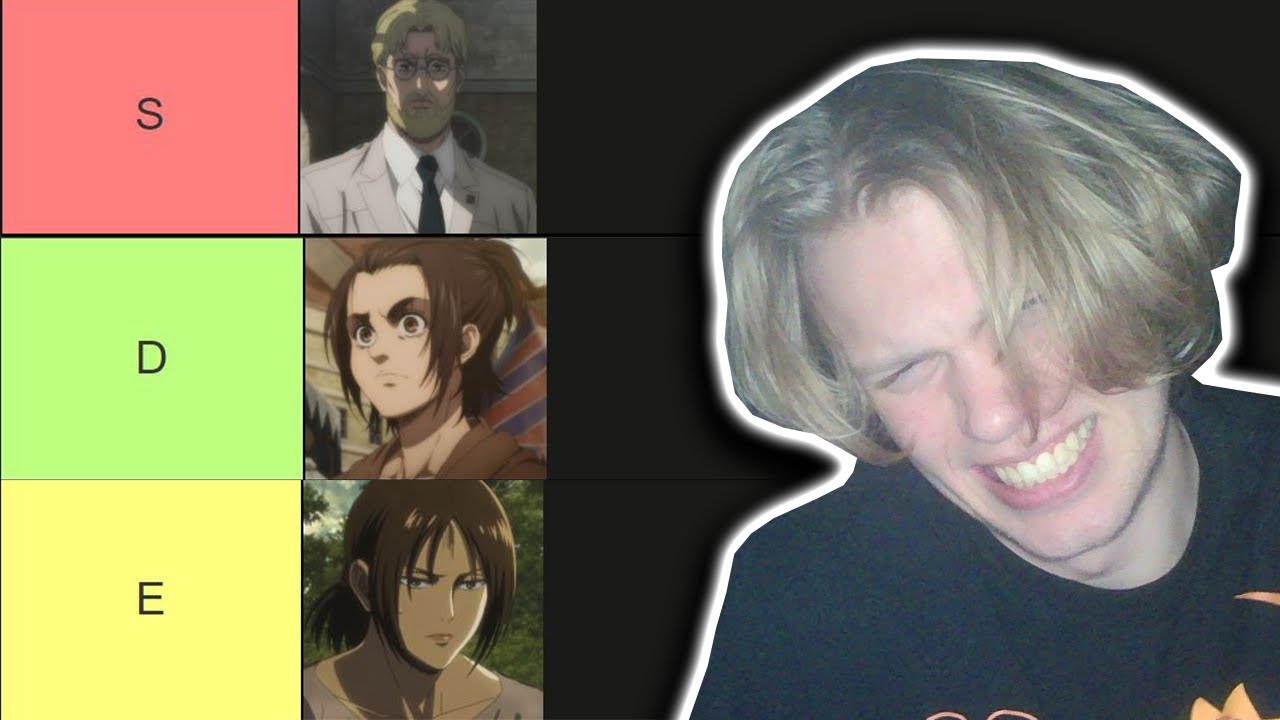 The Ultimate Attack on Titan Character Tier List (Seasons 1-4)